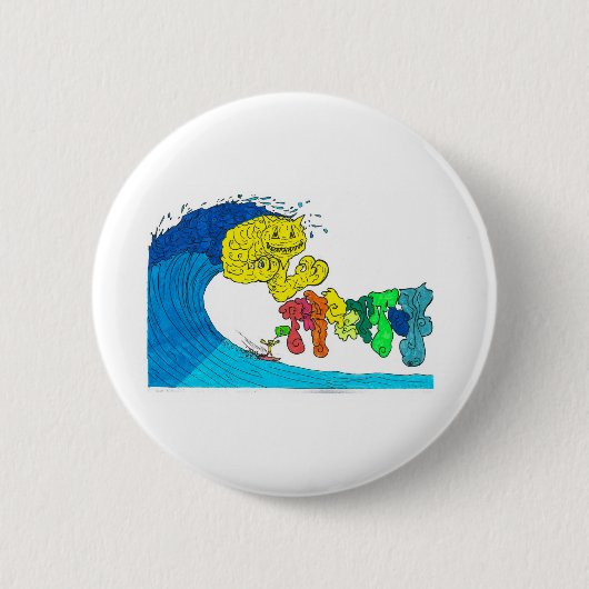 Badge Rond 5 Cm pourcentage de surf (Devant)