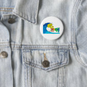 Badge Rond 5 Cm pourcentage de surf (En situation)