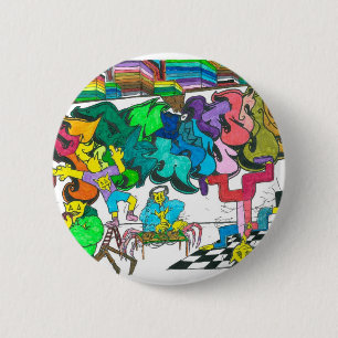 Badge Rond 5 Cm PourcentageHipHop