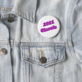 Badge Rond 5 Cm Pourpre 1911 classique (En situation)