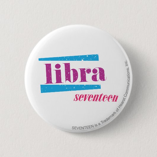 Badge Rond 5 Cm Pourpre de Balance (Devant)