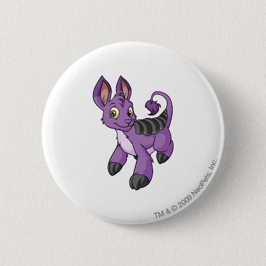 Badge Rond 5 Cm Pourpre de Bori (Devant)