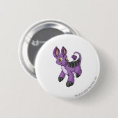 Badge Rond 5 Cm Pourpre de Bori (Devant & derrière)
