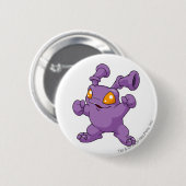 Badge Rond 5 Cm Pourpre de Grundo (Devant & derrière)