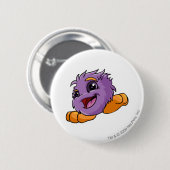 Badge Rond 5 Cm Pourpre de JubJub (Devant & derrière)