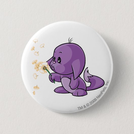 Badge Rond 5 Cm Pourpre de Kacheek (Devant)