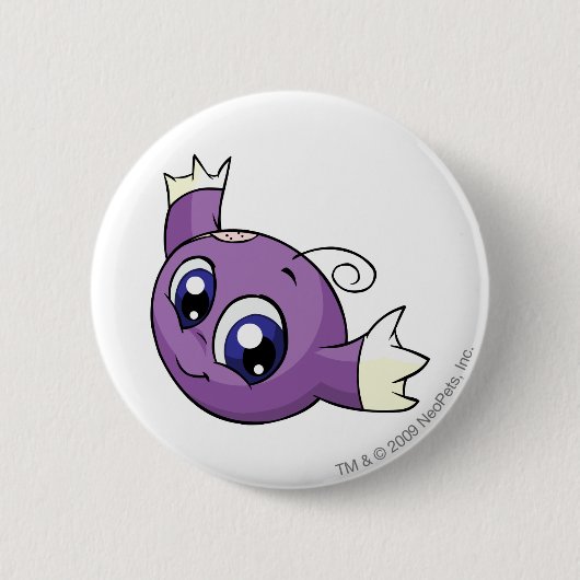 Badge Rond 5 Cm Pourpre de Kiko (Devant)