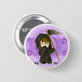 Badge Rond 5 Cm pourpre de la mort (Devant & derrière)