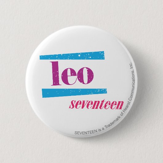 Badge Rond 5 Cm Pourpre de Lion (Devant)