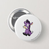 Badge Rond 5 Cm Pourpre de Moehog (Devant & derrière)