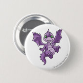 Badge Rond 5 Cm Pourpre de Scorchio (Devant & derrière)