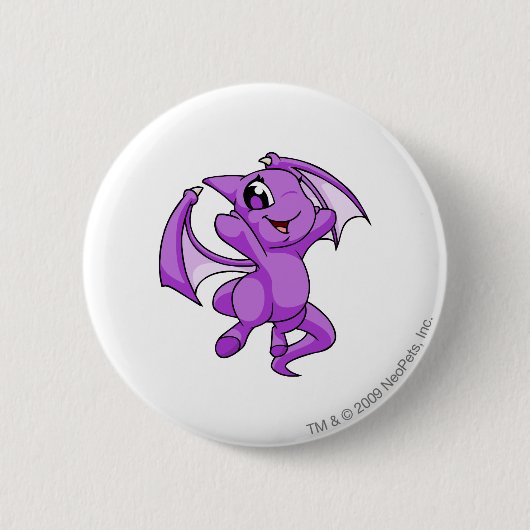 Badge Rond 5 Cm Pourpre de Shoyru (Devant)