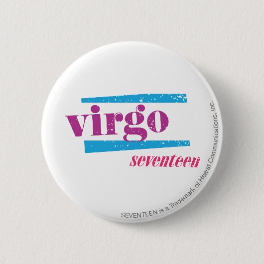 Badge Rond 5 Cm Pourpre de Vierge (Devant)