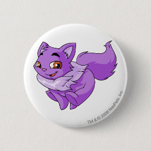 Badge Rond 5 Cm Pourpre de Wocky