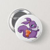 Badge Rond 5 Cm Pourpre d'Usul (Devant & derrière)