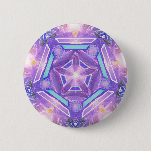 Badge Rond 5 Cm Pourpre W1 (Devant)