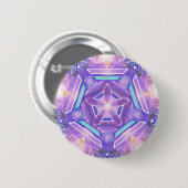 Badge Rond 5 Cm Pourpre W1 (Devant & derrière)