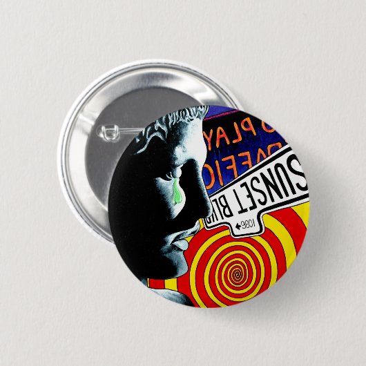 BADGE ROND 5 CM "POURQUOI " (Devant & derrière)