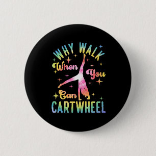 Badge Rond 5 Cm Pourquoi Marcher Quand Vous Pouvez Carrousel