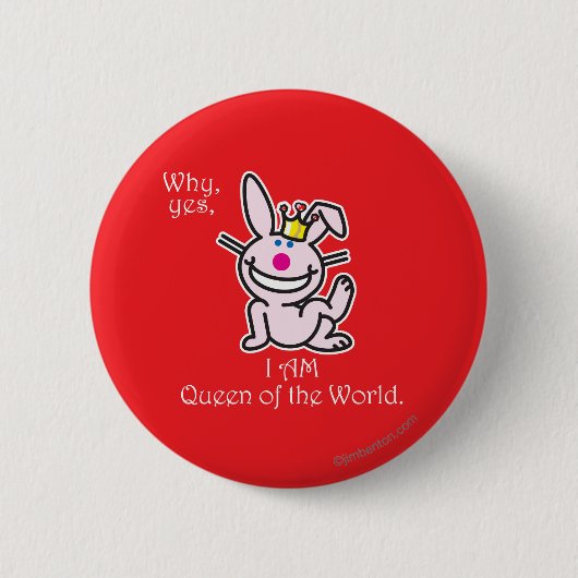 Badge Rond 5 Cm Pourquoi oui (Devant)
