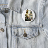 BADGE ROND 5 CM POUSSEZ UNE EXCLAMATION DÉSAPPROBATRICE (En situation)