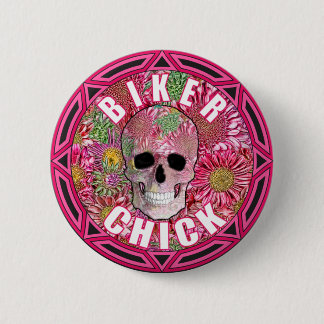 Badge Rond 5 Cm Poussin 001 de cycliste