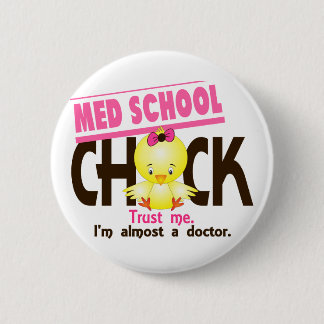 Badge Rond 5 Cm Poussin 3 d'école de Med
