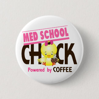 Badge Rond 5 Cm Poussin 4 d'école de Med