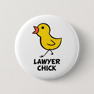 Badge Rond 5 Cm Poussin d'avocat