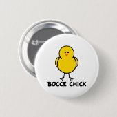 Badge Rond 5 Cm Poussin de Bocce (Devant & derrière)