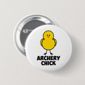 Badge Rond 5 Cm Poussin de tir à l'arc (Devant & derrière)