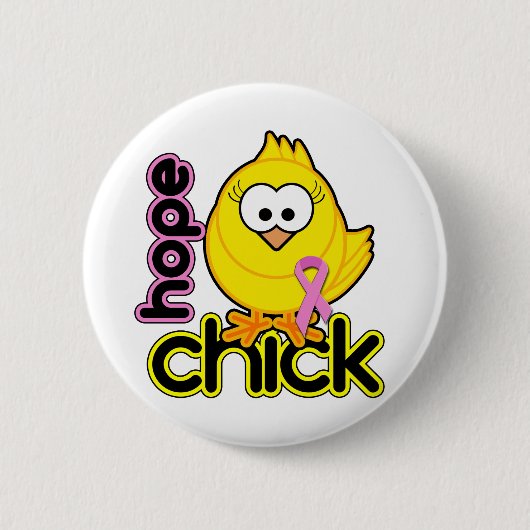 Badge Rond 5 Cm Poussin d'espoir (Devant)