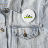 Badge Rond 5 Cm PowerBoat (En situation)