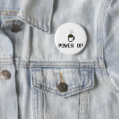 Badge Rond 5 Cm powerup (En situation)