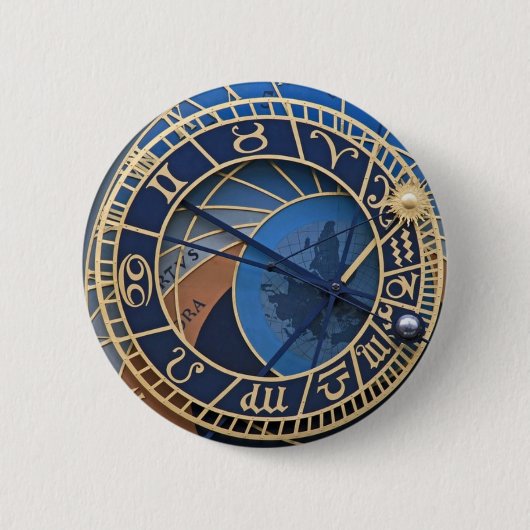 BADGE ROND 5 CM PRAGUE (Devant)