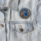 BADGE ROND 5 CM PRAGUE (En situation)