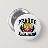 Badge Rond 5 Cm Prague (Devant & derrière)