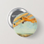 Badge Rond 5 Cm Praha ~ Franco Roumanie (Devant & derrière)