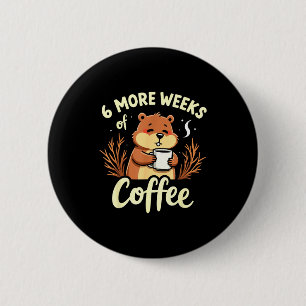 Badge Rond 5 Cm Prédiction drôle de printemps pour la journée de l