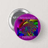 Badge Rond 5 Cm Préfet de psychologie (Devant & derrière)