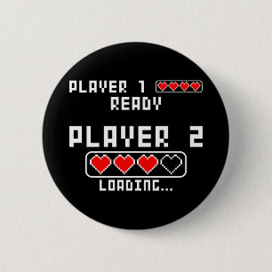 Badge Rond 5 Cm Pregnancy Announcement Baby Player 2 Loading