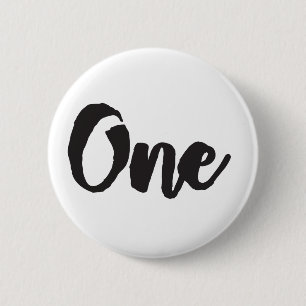 Badge Rond 5 Cm Premier anniversaire Premier anniversaire Mon 1er