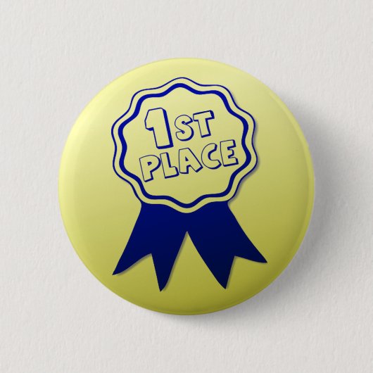 Badge Rond 5 Cm Première borne de bouton de récompense d'endroit (Devant)