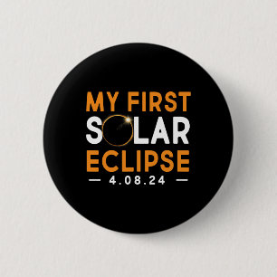 Badge Rond 5 Cm Première Chemise Solaire Eclipse Garçons Filles 20
