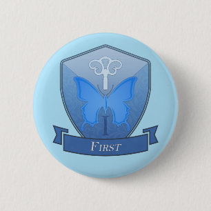 Badge Rond 5 Cm Première - Épinette de l'école Mt. Calibeen