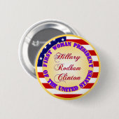 Badge Rond 5 Cm Première femme (Devant & derrière)