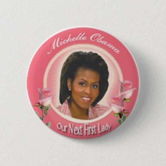 Badge Rond 5 Cm Première Madame (Devant)