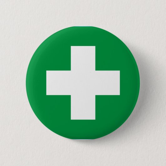 Badge Rond 5 Cm Premiers secours (Devant)
