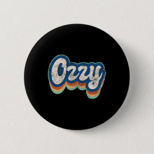 Badge Rond 5 Cm Prénom Garçon style Vintage les années 70 80s Pers