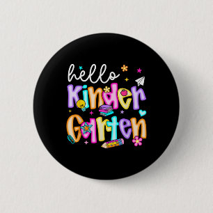 Badge Rond 5 Cm Prépa Bonjour Maternelle Rentrée des Classes Ensei